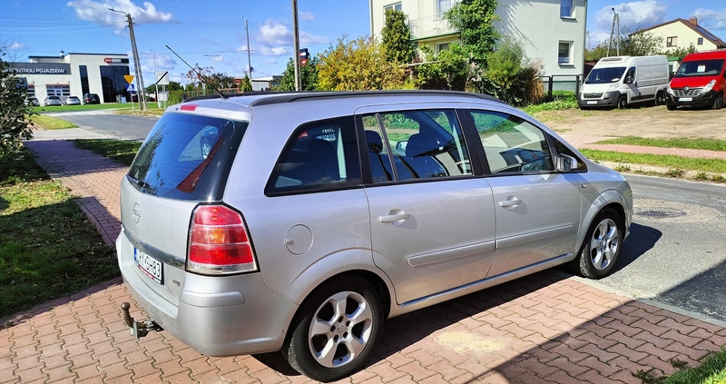 Opel Zafira cena 11999 przebieg: 249000, rok produkcji 2005 z Trzcianka małe 667